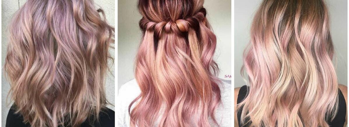 Rose gold hajszín Szuper rose gold frizurákat mutatunk a cikkben!