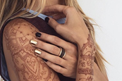 Henna minták Mutatunk néhány különleges henna mintát!