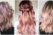 Rose gold hajszín Szuper rose gold frizurákat mutatunk a cikkben!