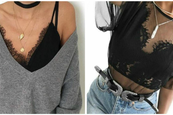 A bralette viselése A bralette stílusos viselése
