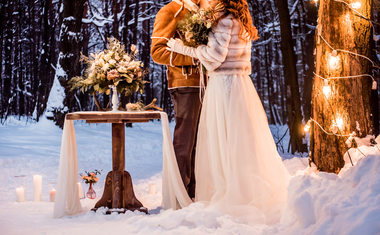 téli esküvő előnyei 